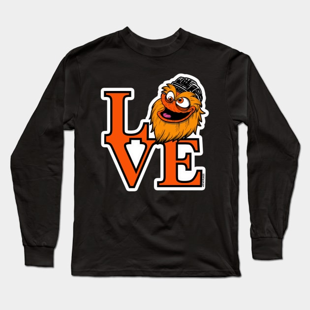 Gritty Love Long Sleeve T-Shirt by Stacy Kakes